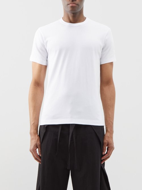 Comme Des Garçons Shirt - Forever Cotton-jersey T-shirt - Mens - White
