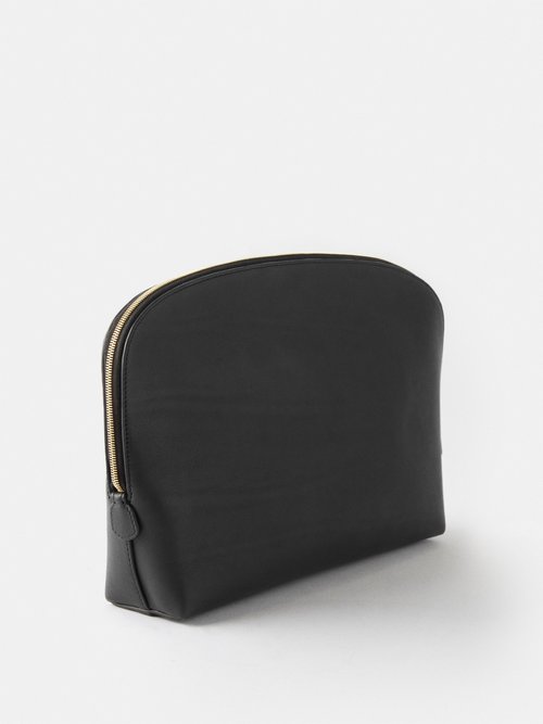 THE ROW Ellie leather clutch