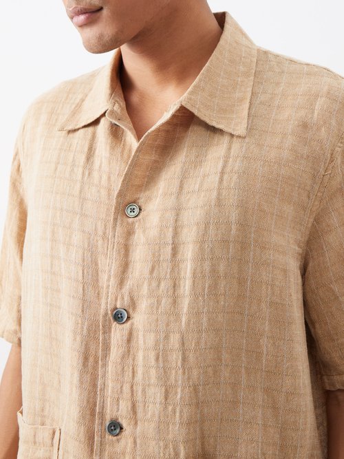 Our Legacy Elder linen blend shirt 50 | nate-hospital.com