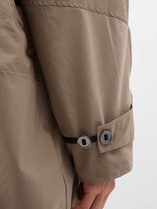 Our Legacy Tower Shell Parka In Taupe Grace Nylon | ModeSens