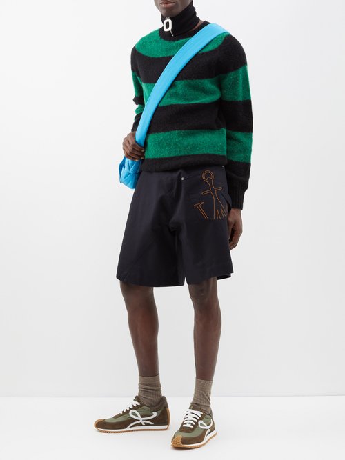 Jw Anderson Twisted Shorts In Black | ModeSens