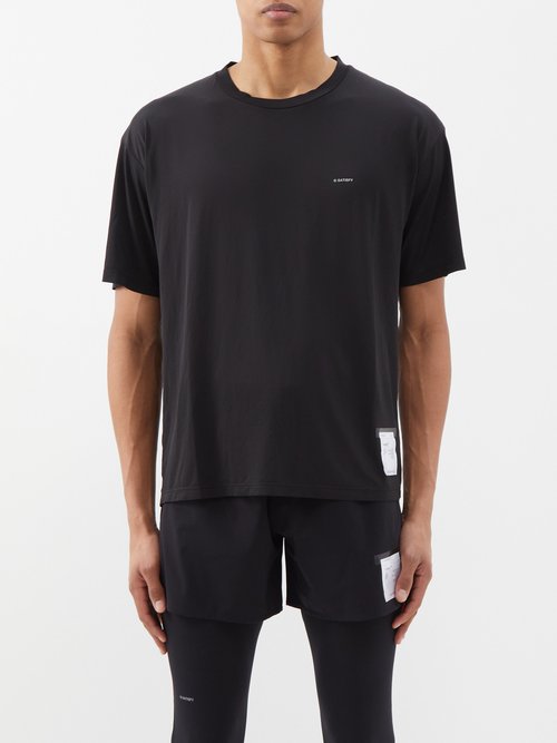 Satisfy - Auralite Recycled-fibre T-shirt - Mens - Black