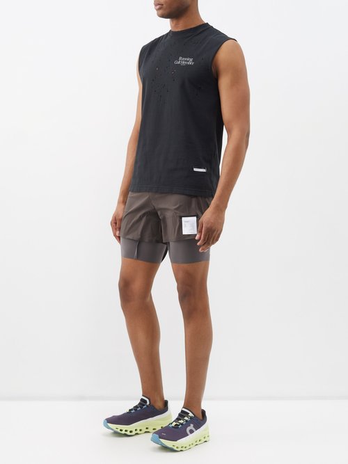 Satisfy Techsilk 8 Shorts In Brown | ModeSens