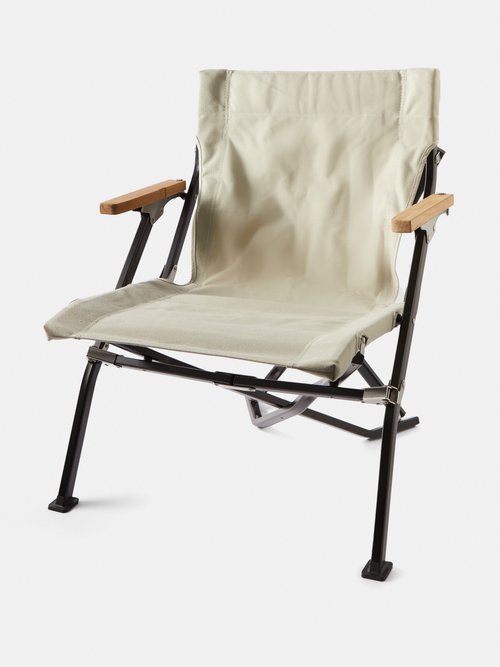 Snow Peak - Luxury Low Beach Foldable Chair - Mens - Ivory
