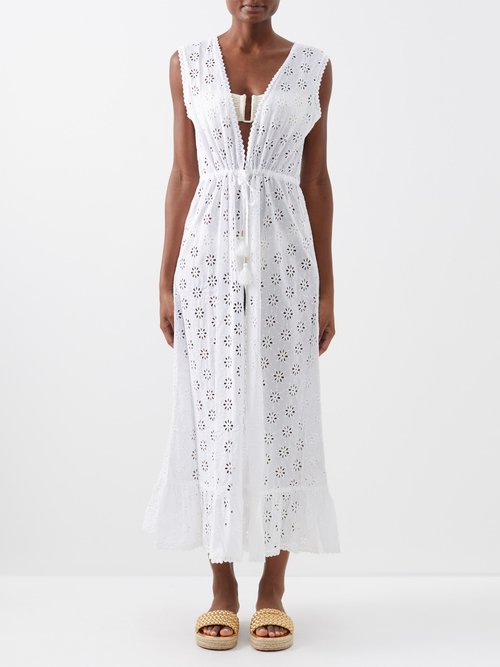 Melissa Odabash Tessa Floral Cotton Dress
