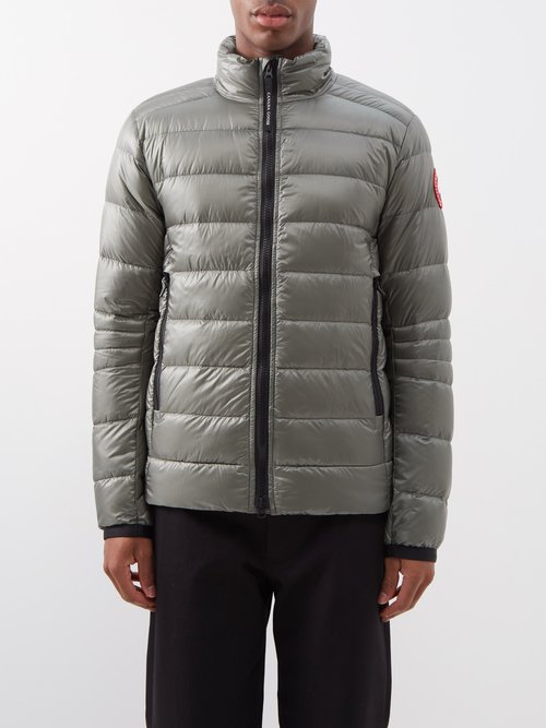 Canada Goose - Crofton Quilted Down Jacket - Mens - Khaki
