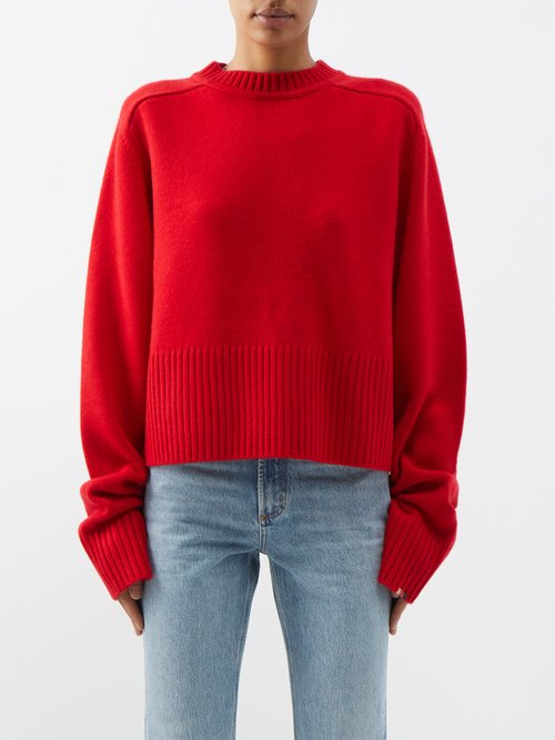 Extreme Cashmere - No.256 Judith Cashmere Sweater - Womens - Red