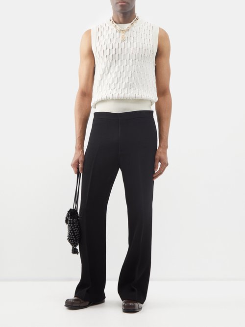 Wales Bonner Harmony Wool-twill Trousers | Smart Closet