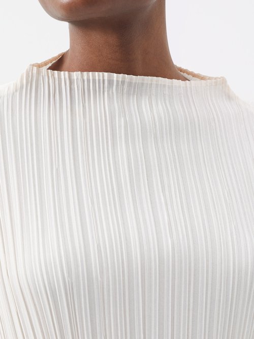 Pleats Please Issey Miyake Mellow Pleated Tank Top - Farfetch