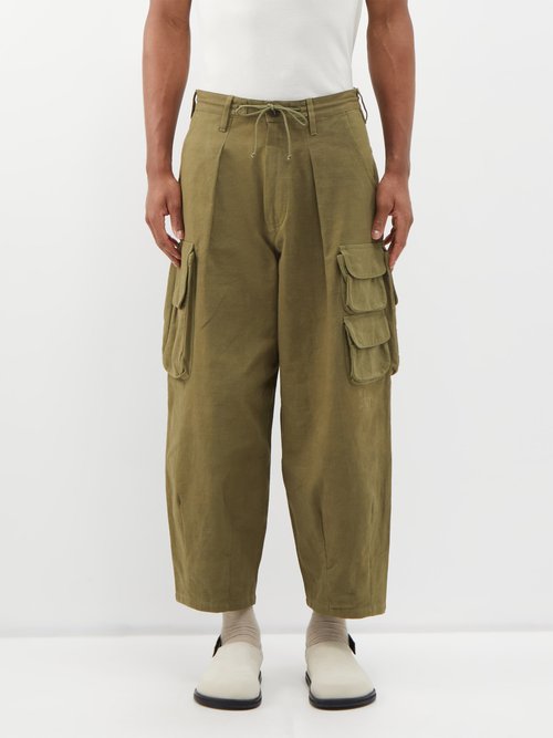 story mfg Forager Pants カーキ カーゴパンツ Lサイズ-