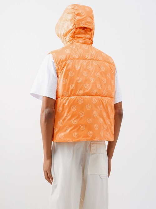 Orange Alkarab Down gilet - Vests for Men