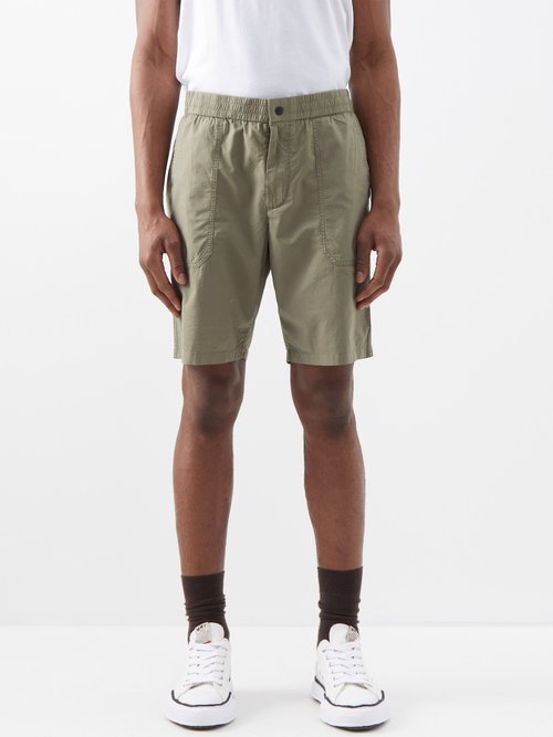 Rag & Bone - Oscar Cotton-ripstop Shorts - Mens - Khaki