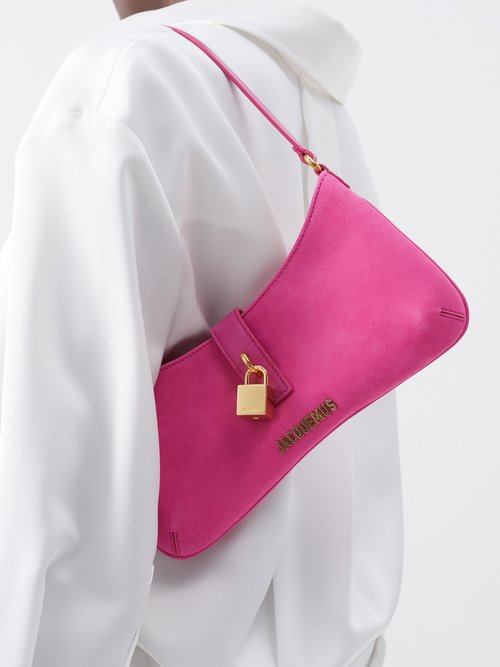 NUBUCK FUCHSIA-BAG