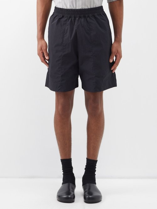 Studio Nicholson - Ford Recycled-fibre Shorts - Mens - Black