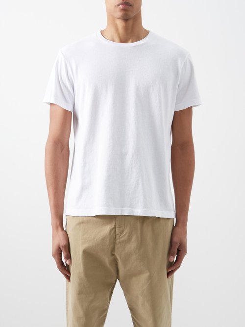 Nili Lotan - Bradley Cotton-jersey T-shirt - Mens - White