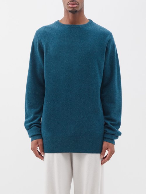 Extreme Cashmere - No.250 Rene Stretch-cashmere Sweater - Mens - Green