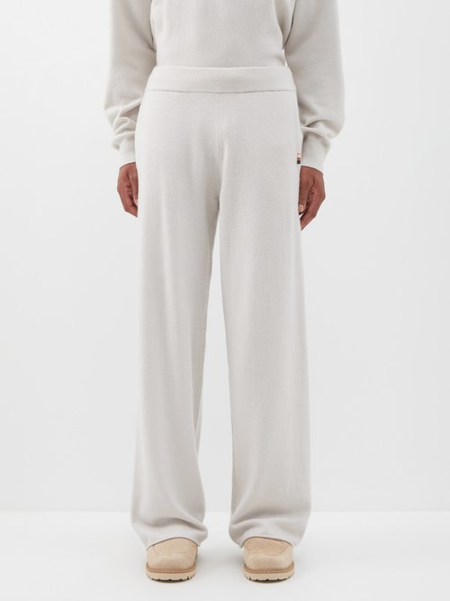 Extreme Cashmere - Zubon Stretch-cashmere Track Pants - Mens - Off White