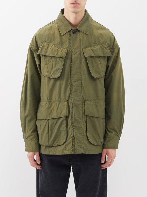 Visvim Tropical Combat Jacket In Green | ModeSens