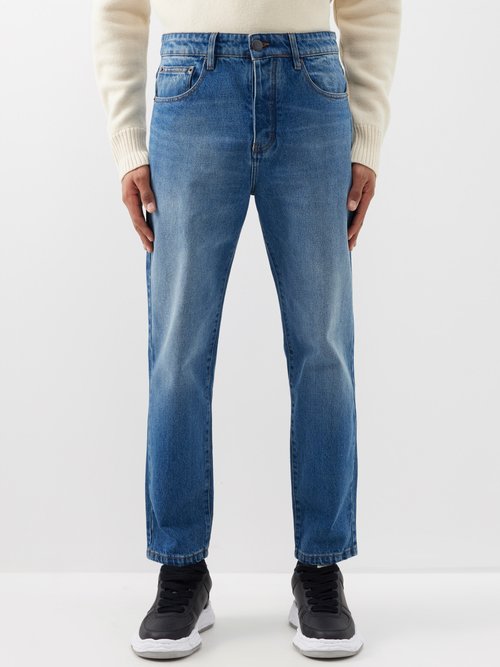Ami - Tapered-leg Jeans - Mens - Denim
