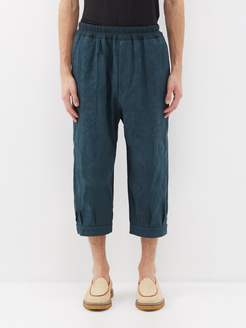 By Walid Orson 19th Century Cotton-voile Cropped Trousers