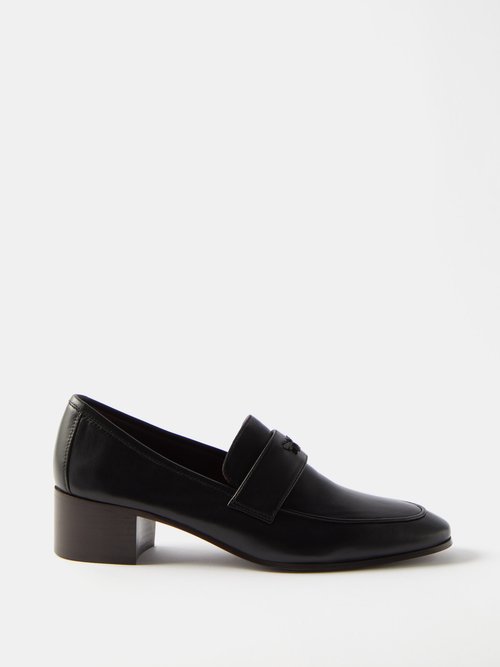 Bougeotte - Flâneur 35 Leather Loafers - Womens - Black