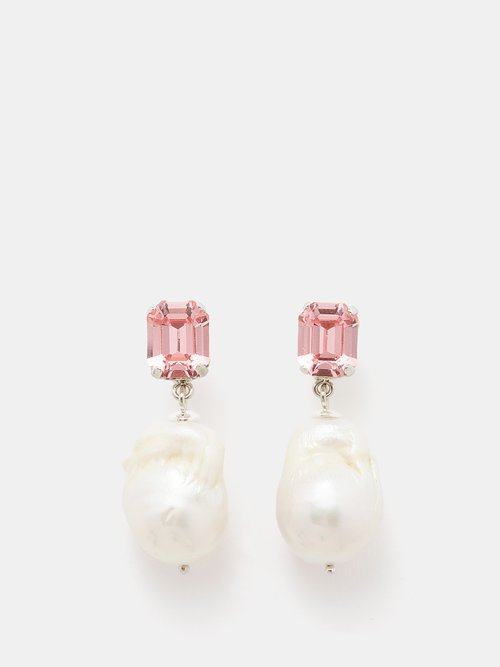 Joolz by Martha Calvo Presley Baroque-pearl Earrings