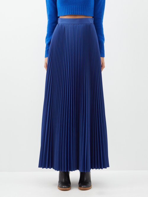 Max Mara - Calte Skirt - Womens - Blue