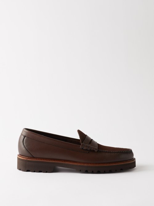 G.H. Bass & Co. Weejuns 90 Larson Leather & Suede Loafers