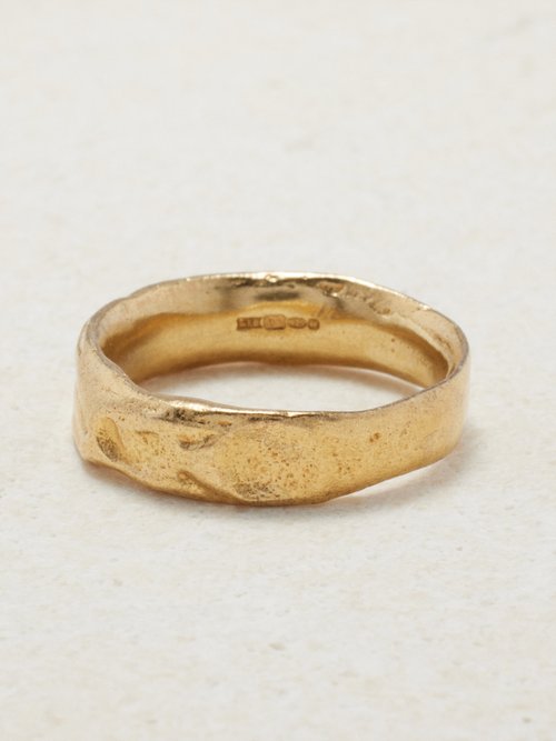 Alighieri The Star Gazer 24kt Gold-plated Silver Ring