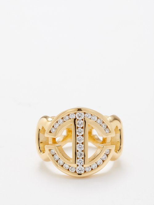 Hoorsenbuhs Verloop Diamond & 18kt Gold Ring