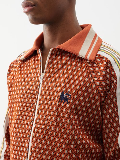 Sasquatchfabrix Retro Track Jacket In Orange | ModeSens