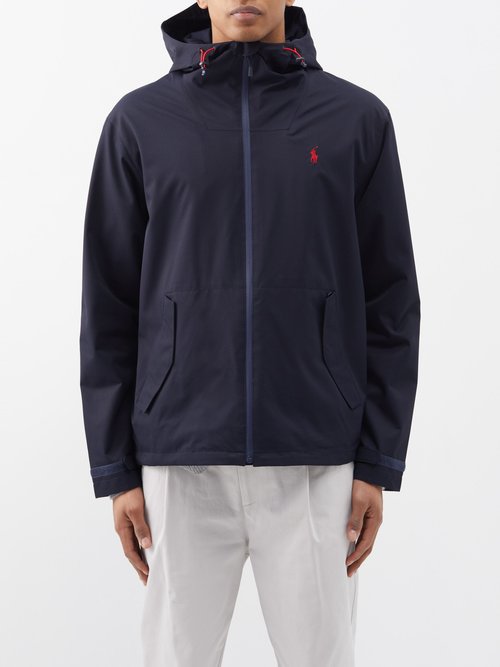 Polo Ralph Lauren - Portland Recycled-shell Hooded Jacket - Mens - Navy