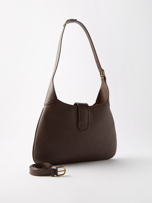 Aphrodite Shoulder Bag In Dark Brown