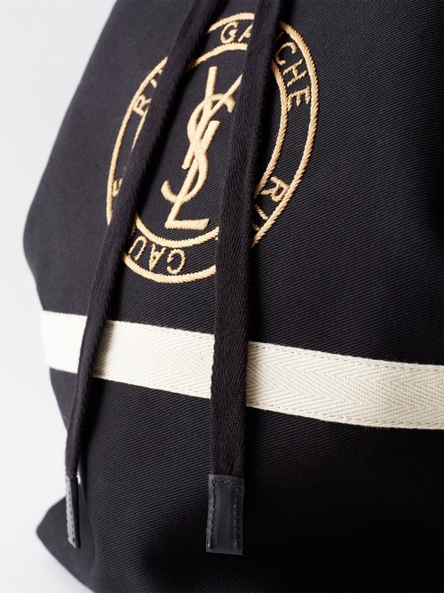 Cloth crossbody bag Saint Laurent Black in Cloth - 34644822