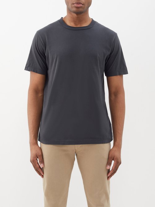 Citizens Of Humanity Everyday Cotton-jersey T-shirt In Grey