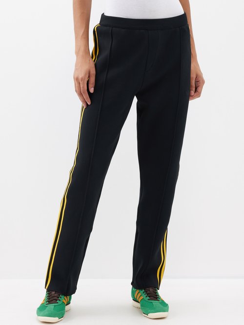 Adidas X Wales Bonner Three-stripe Recycled-jersey Track Pants