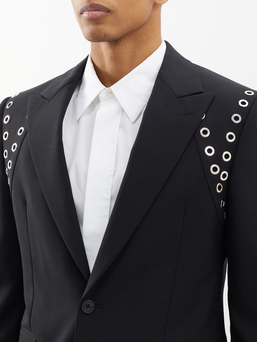Alexander McQueen Men's Tailored Bustier Jacket
