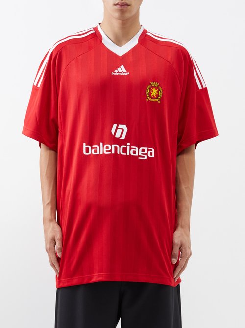 Balenciaga X Adidas Football-jersey T-shirt |