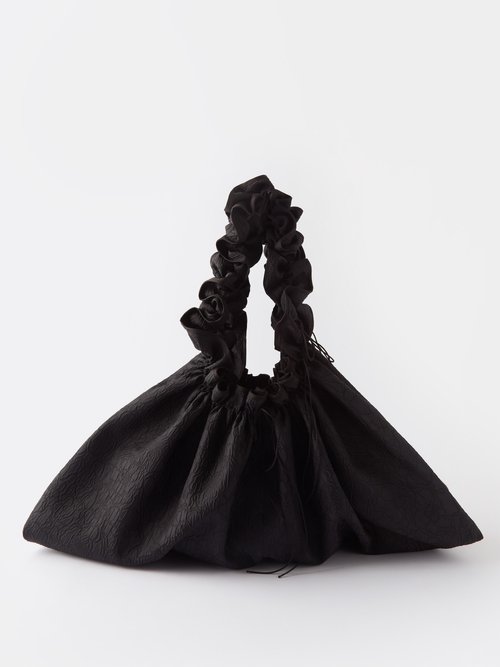 Cecilie Bahnsen Black Ume Garden Bag