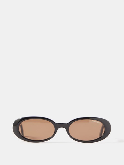 DMY BY DMY Valentina Oval-frame Acetate Sunglasses