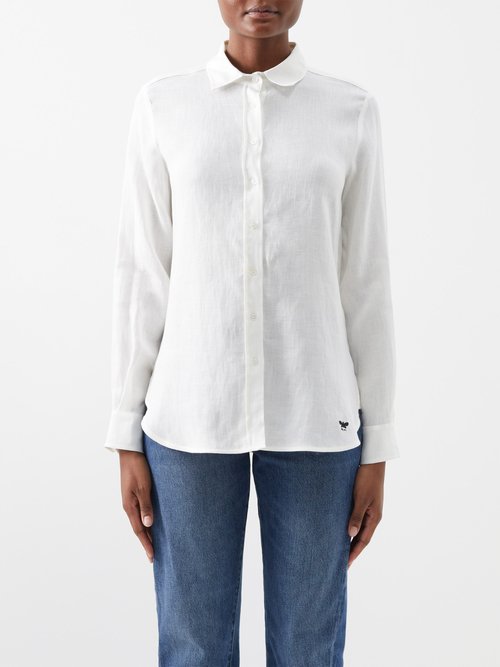 Werner Classic Canvas Shirt In White