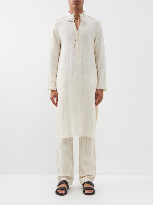 Caravana Uayamon Cotton gauze Tunic In Natural ModeSens