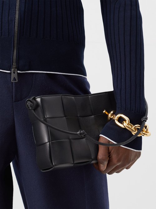 Bottega Veneta The Cassette Intrecciato Crossbody Bag