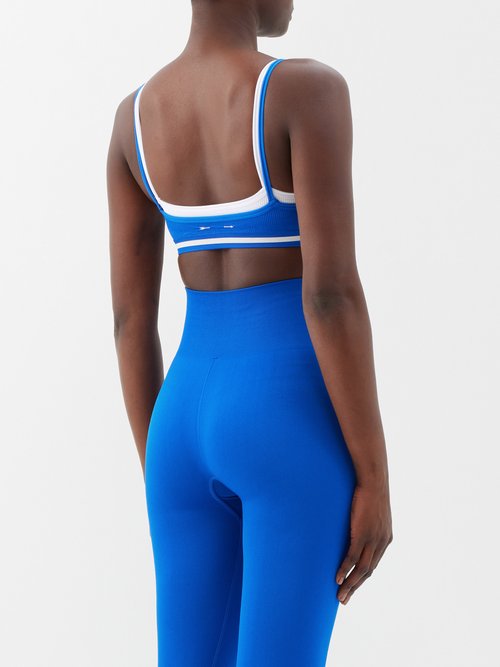Form Seamless Kelsey sports bra in blue - The Upside