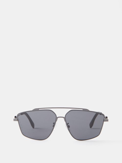 Fendi Eyewear square-frame Monogram Sunglasses - Farfetch