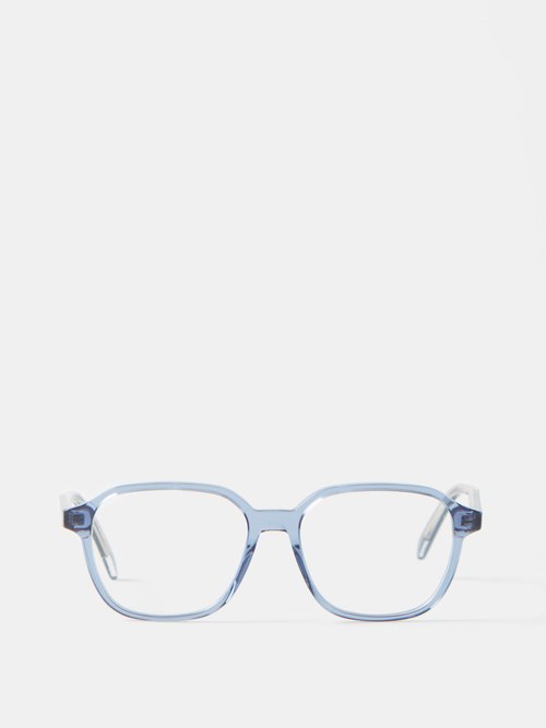 Dior - Indior D-frame Acetate Glasses - Mens - Blue