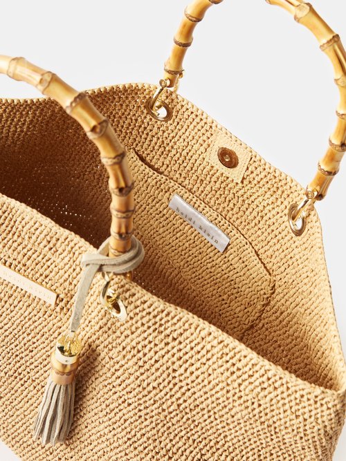 Savannah Woven Raffia Crossbody Bag