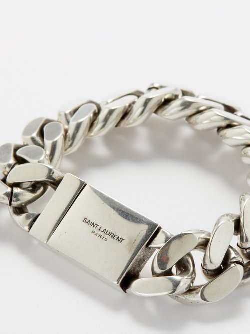 Shop Louis Vuitton 2023-24FW Unisex Street Style Chain Silver Bridal Logo  Bracelets (M0994L, M0994M) by JOY＋