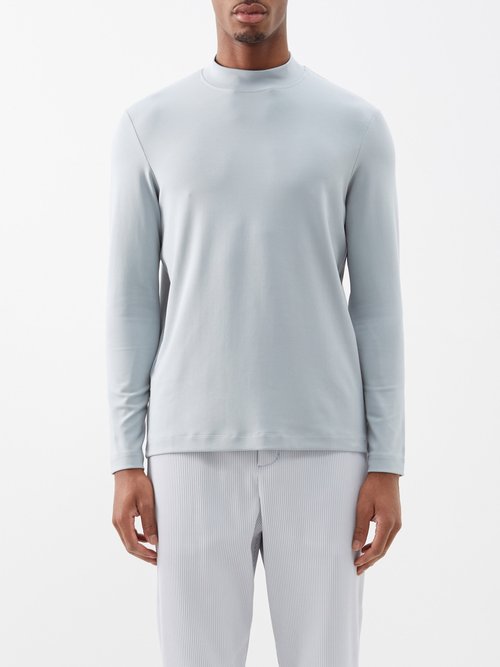 Jacques Mindful Movement Mock-neck Technical Top