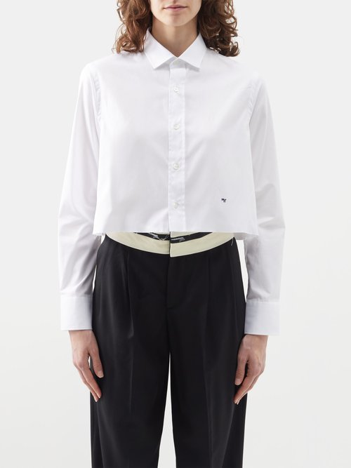 Original Men's White Cropped Shirt – HOMMEGIRLS